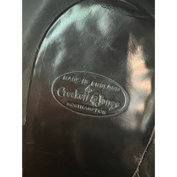 Crockett & Jones Clifford Oxford Dress Casual Shoes Black Size 8 E JP main image 6